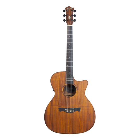 VIOLAO MEDIUM JUMBO ELEGANCE CUTAWAY EQ ACO T/ KOA B/S KOA SOLARIS NTOP TAGIMA