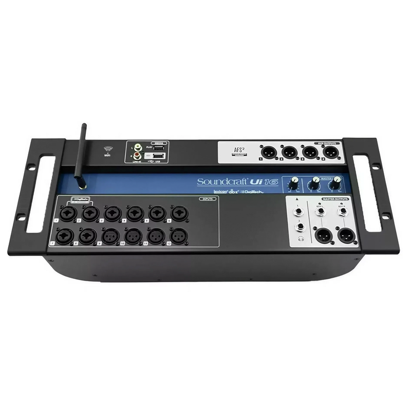 MESA DE SOM DIGITAL SOUNDCRAFT 16 CANAIS UI16