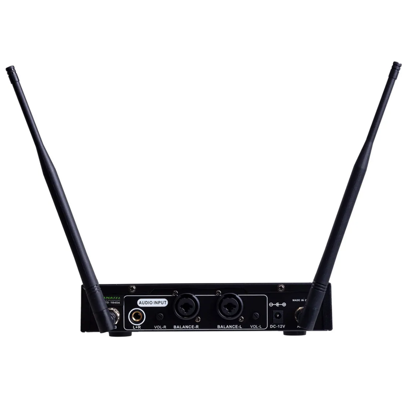 SISTEMA DE TRANSMISSÃO IN-EAR 2 RECEPTORES UHF DSM300 DYLAN