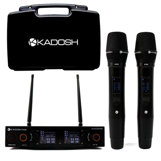 MICROFONE KADOSH SEM FIO K502M
