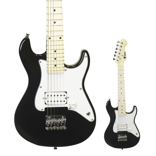 GUITARRA PHX INFANTIL STRATO 1/2 BLACK