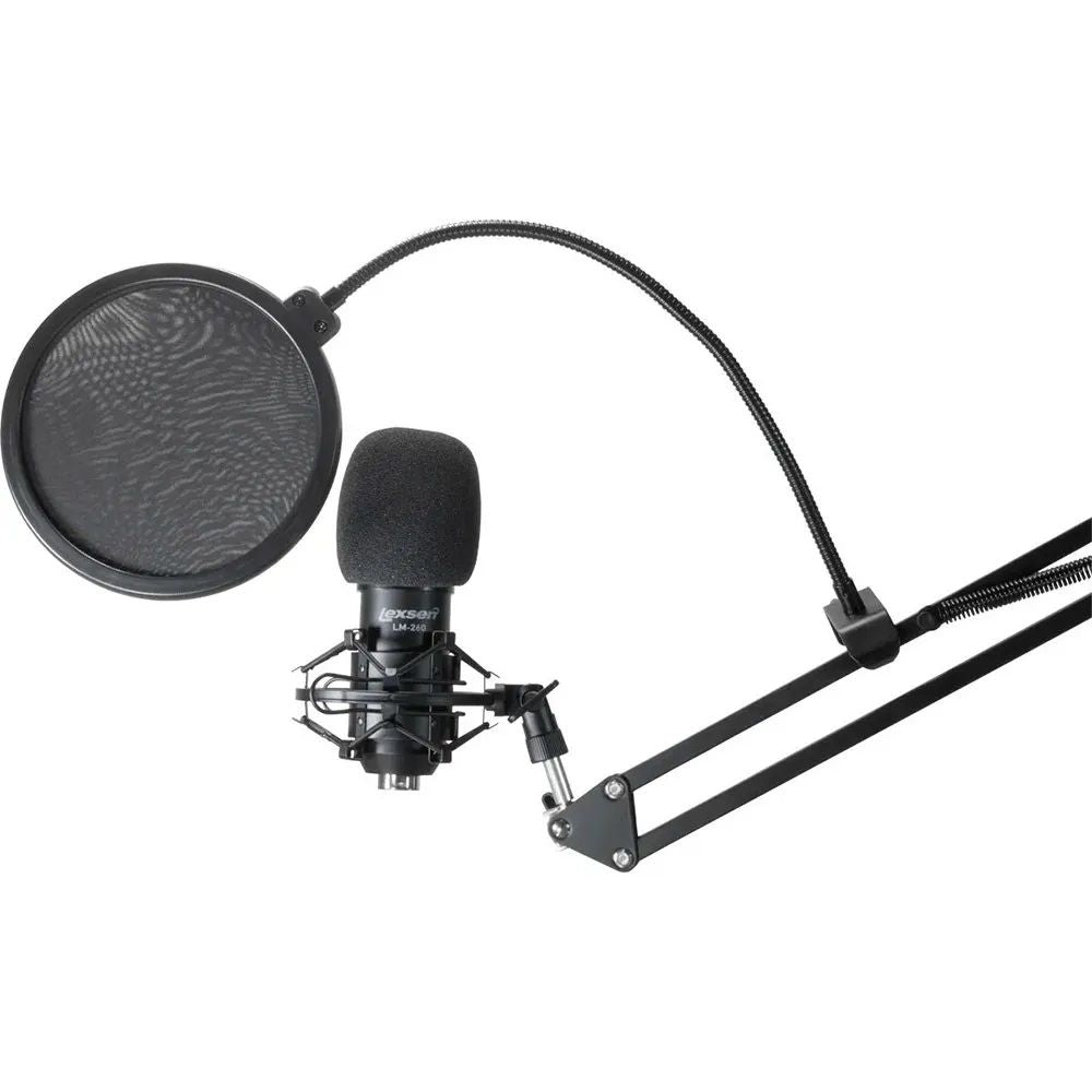 KIT INTERFACE + MICROFONE CONDENSADOR LEXSEN