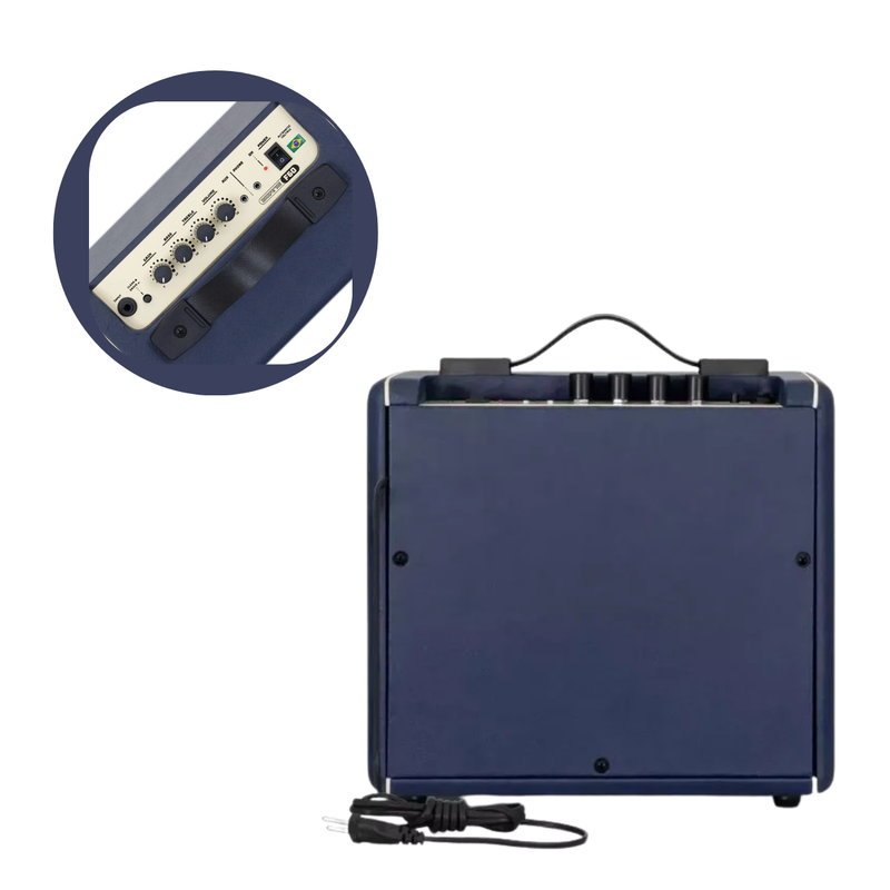 AMPLIFICADOR GUITARRA BORNE F60 AZUL