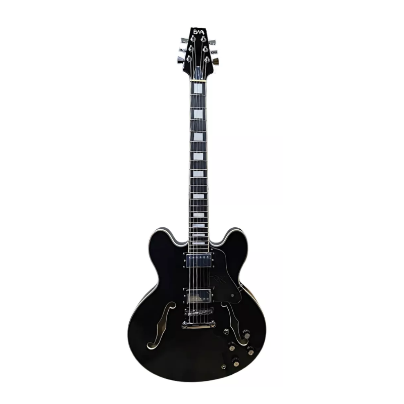 GUITARRA SEMI ACUSTIVA EWA STANDARD LINE HUMBUCKER ALNICO VELVETBK