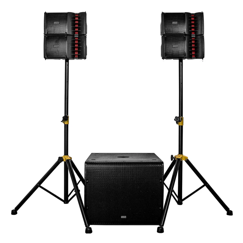 SISTEMA DE SOM DE SOM COLUNA SUB 18" BOXX06