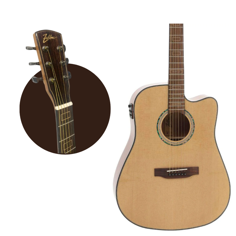 VIOLAO HERITAGE SPRUCE CUTAWAY - BRILHANTE