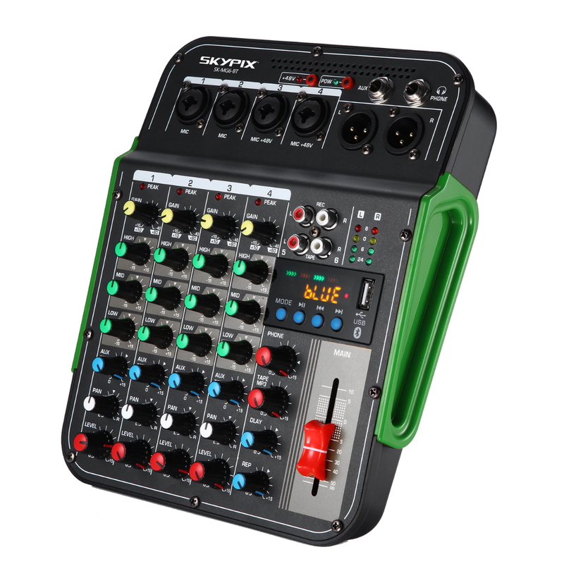 MESA DE SOM E EINTERFACE SKYPIX SKMG6BT