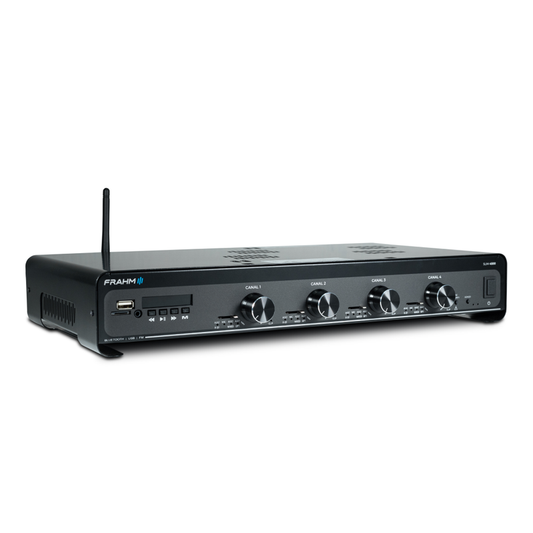 AMPLIFICADOR SLIM 4500 OPTICAL G5 FRAHM MULTI CANAL
