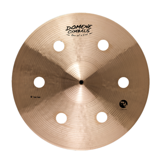 DOMENE CYMBALS 18" HOLE CRASH
