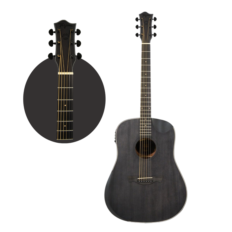 VIOLAO FOLK HALF CUTAWAY EQ ACO OKOUME  TBW-300 BK TAGIMA