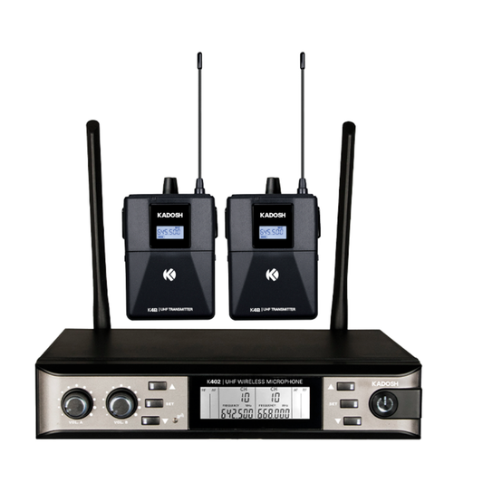 MICROFONE KADOSH SEM FIO K402H B6