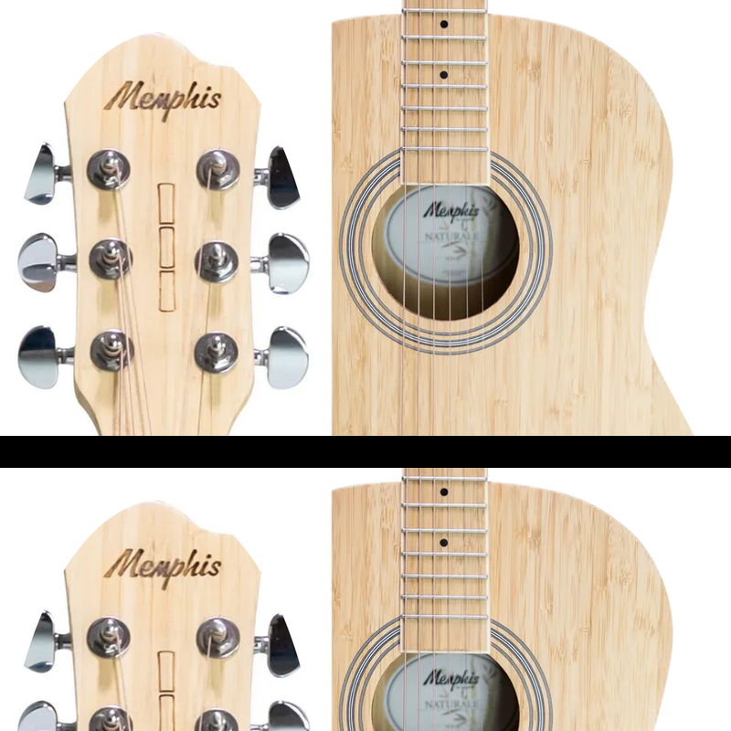 VIOLAO AÇO EQ ALL SOLID BAMBU NATURALE TBRS MEMPHIS