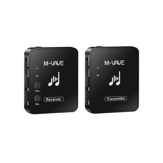 MONITOR FONE DE OUVIDO SEM FIO M-VAVE TRANSMISSOR RECARREGAVEL